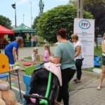 Punkt dla dzieci podczas Pikniku Planuje zdrowe aktywne życie ,