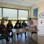 Specjaliści z Poradni podczas konferencji Agnieszka Mrowińska, Dagmara Staniszewska-Telus, Anna Borowiecka, Kaja Kurkowska-Pacan, Iwona Kresa