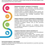 Autyzm - ulotka informacyjna